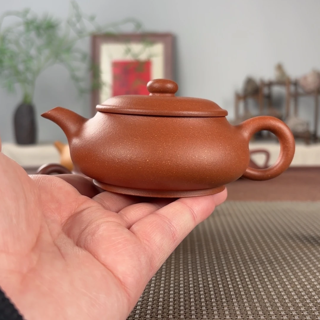 茶壶紫砂黄龙山原矿紫砂壶