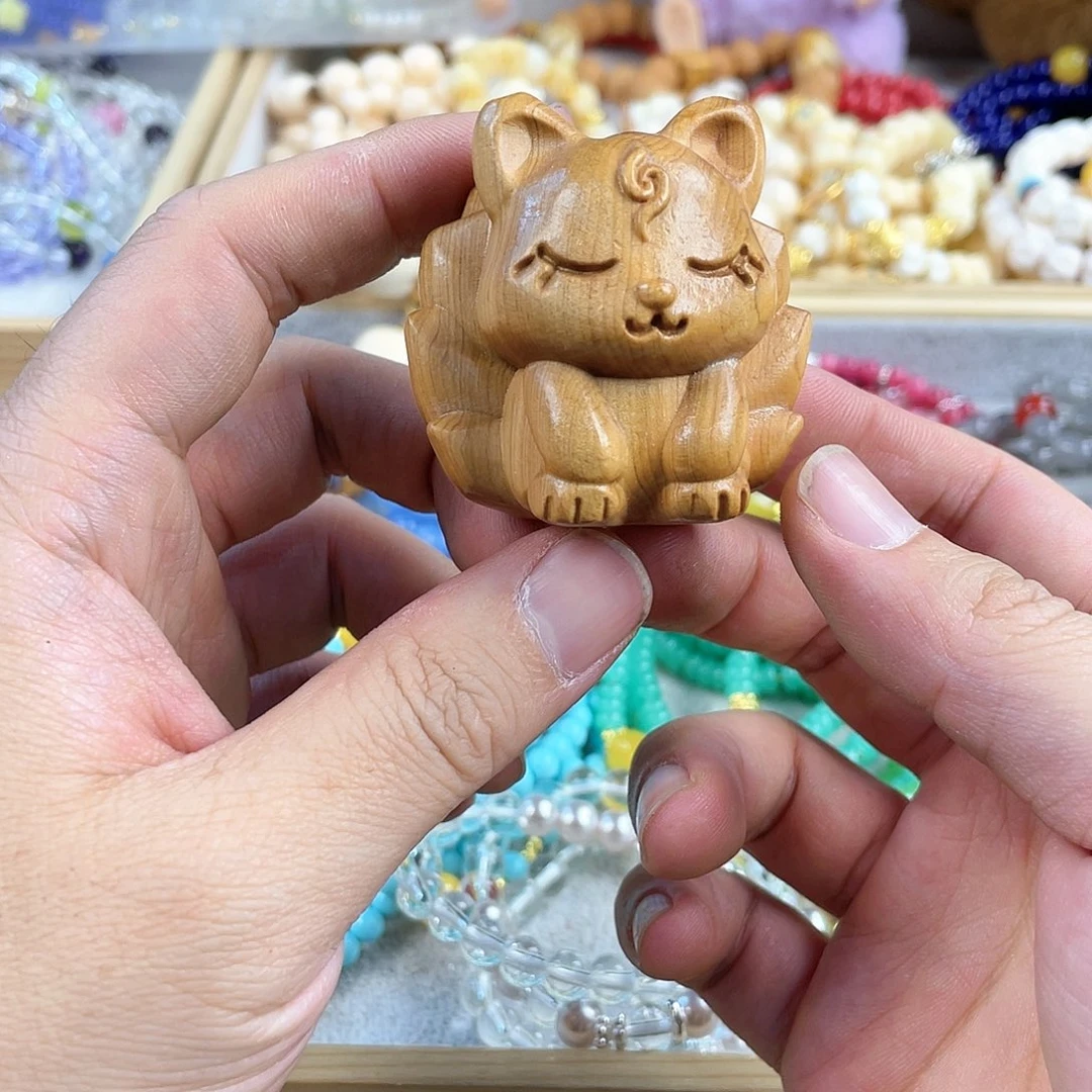 檀香木手串银S925镀金镶嵌