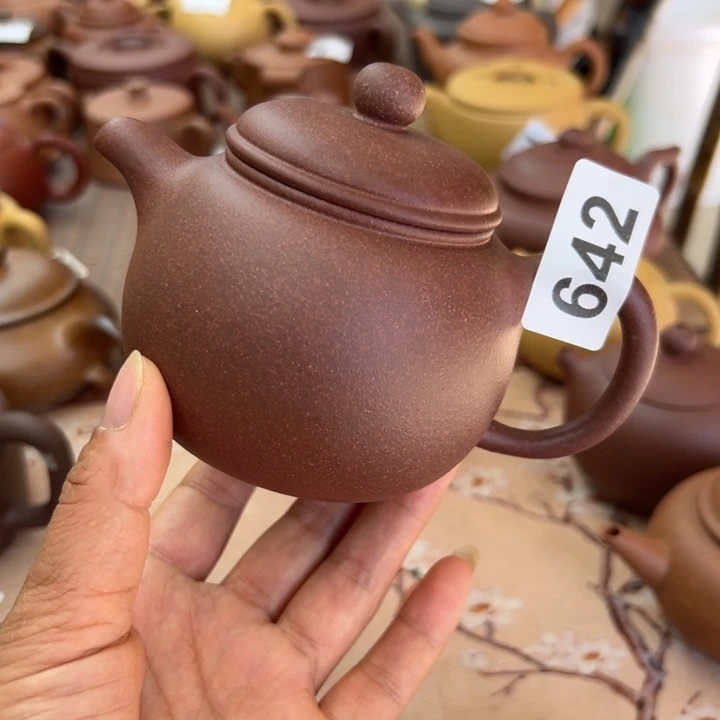 茶壶紫砂紫泥大瑕疵230