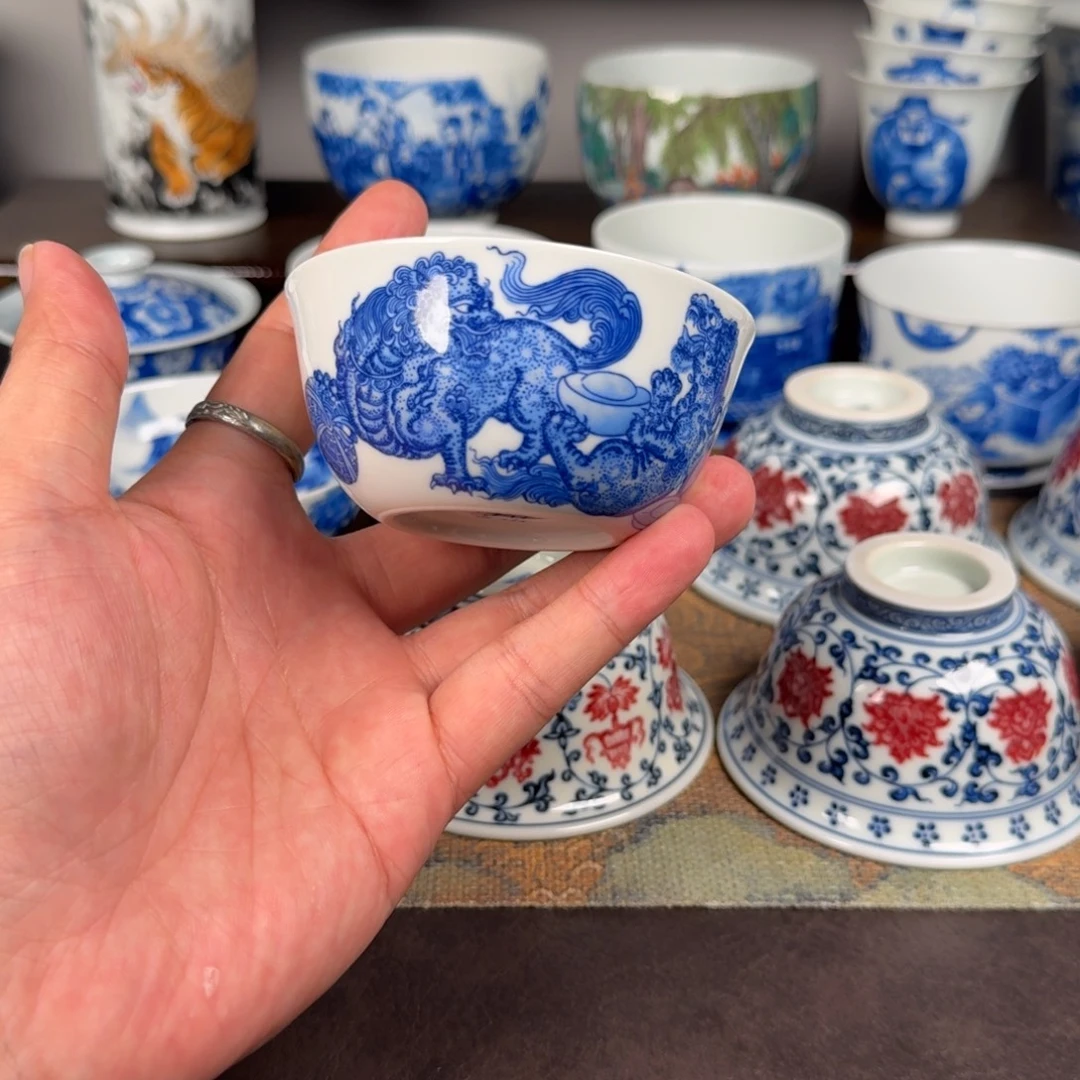 现代手工手绘茶器