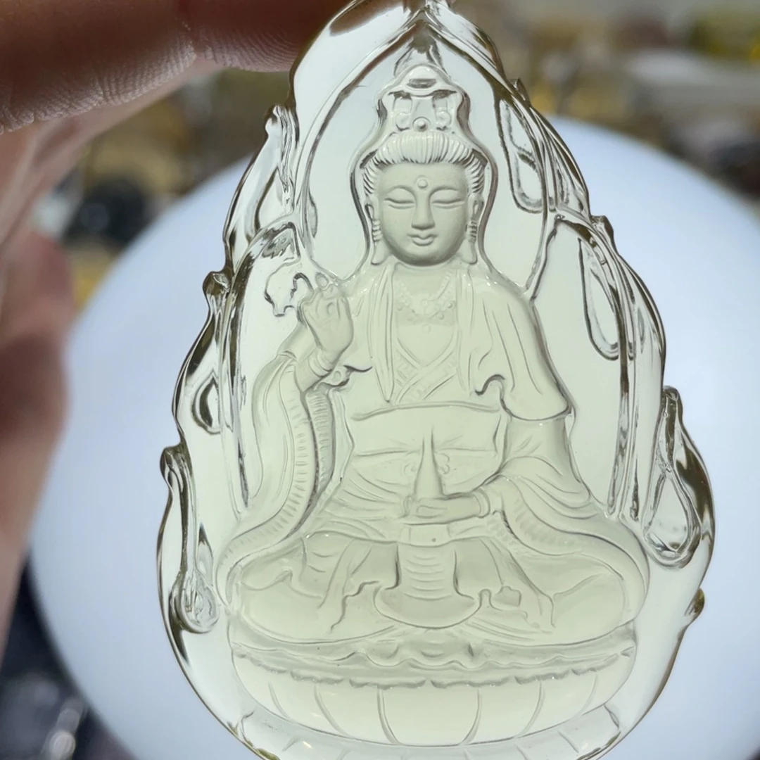 未镶嵌颈饰水晶定制