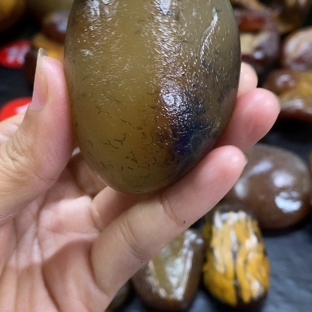 玛瑙/玉髓未镶嵌手把件