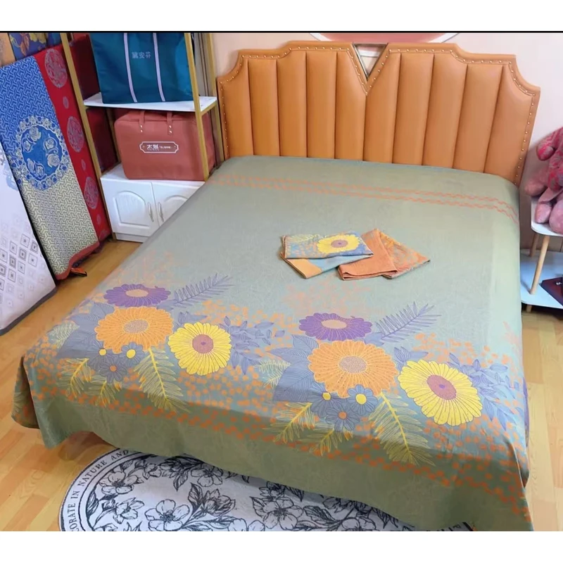 （万花园床单）2.5米*2.3米床单正负5厘米舒适柔软小奶棉加密小斜