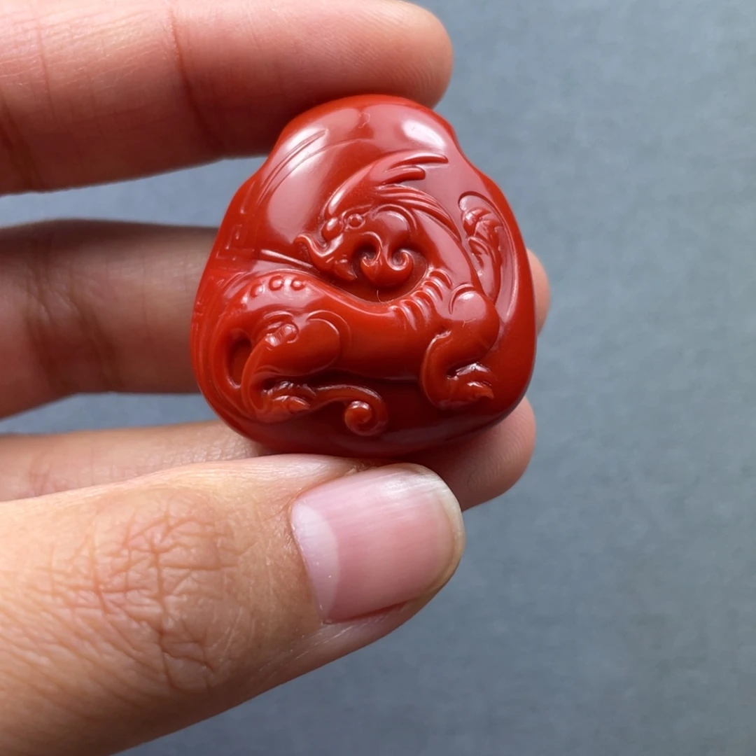 南红玛瑙未镶嵌配饰守护