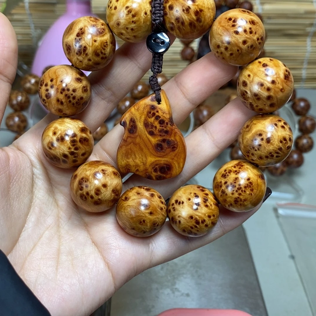 歲***歌手串/手链柏木（崖柏）