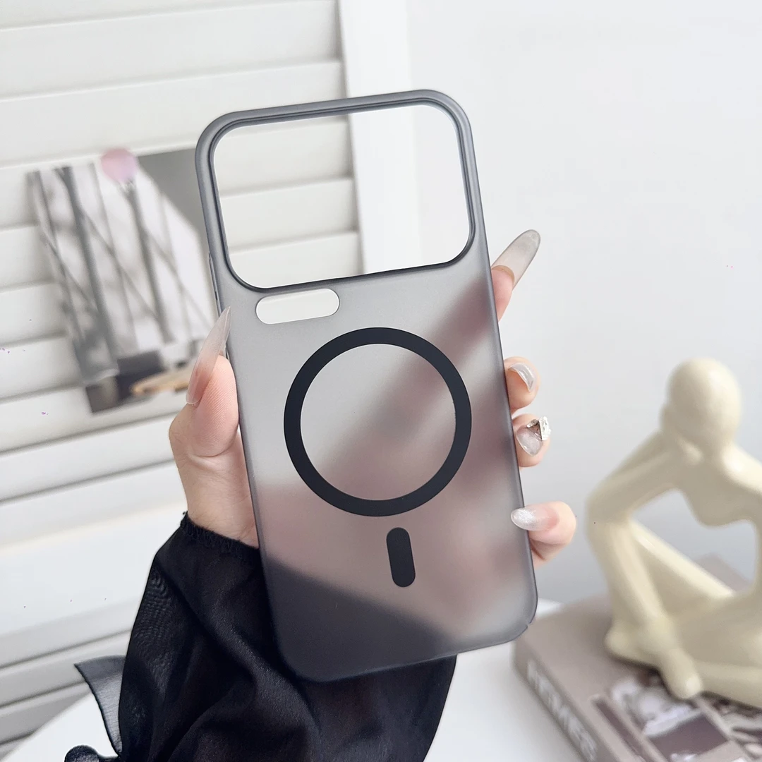 适用小米17promax磁吸手机壳17Promax冰雾肤感超薄防摔壳透明壳