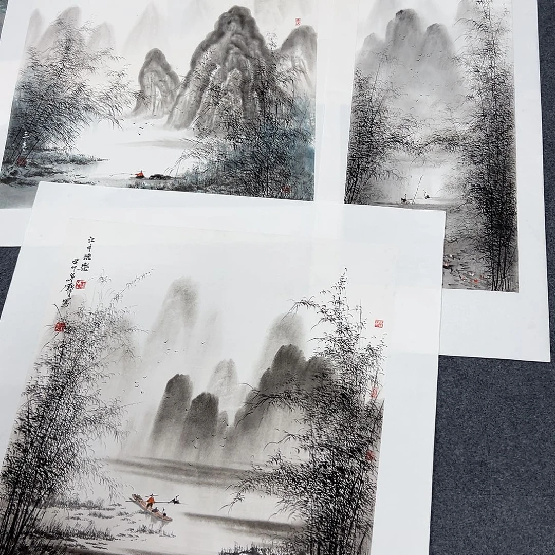 阳***赵国画XD精品国画作品三幅