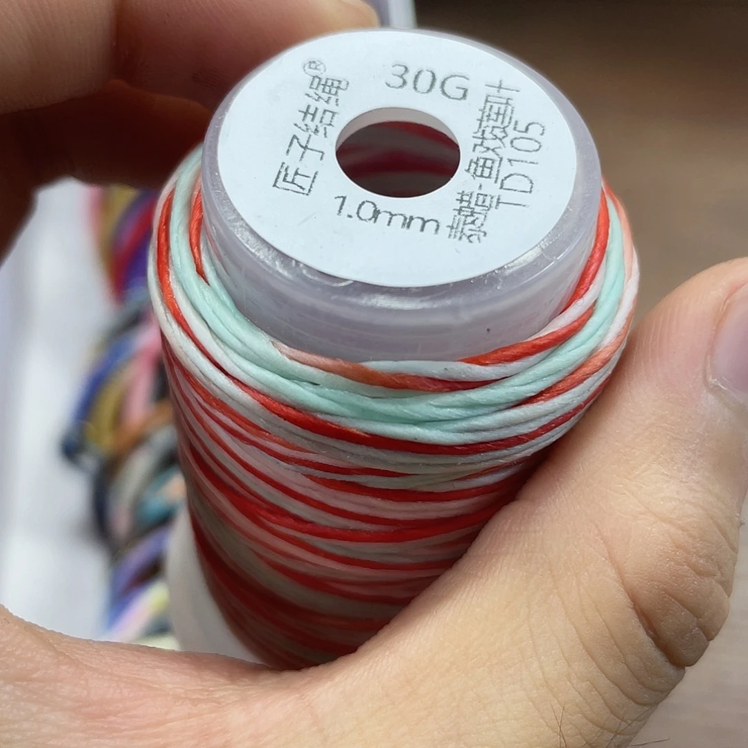 聚酯纤维泰蜡-0.2mm12克+1.0mm30克瑕疵（染花）