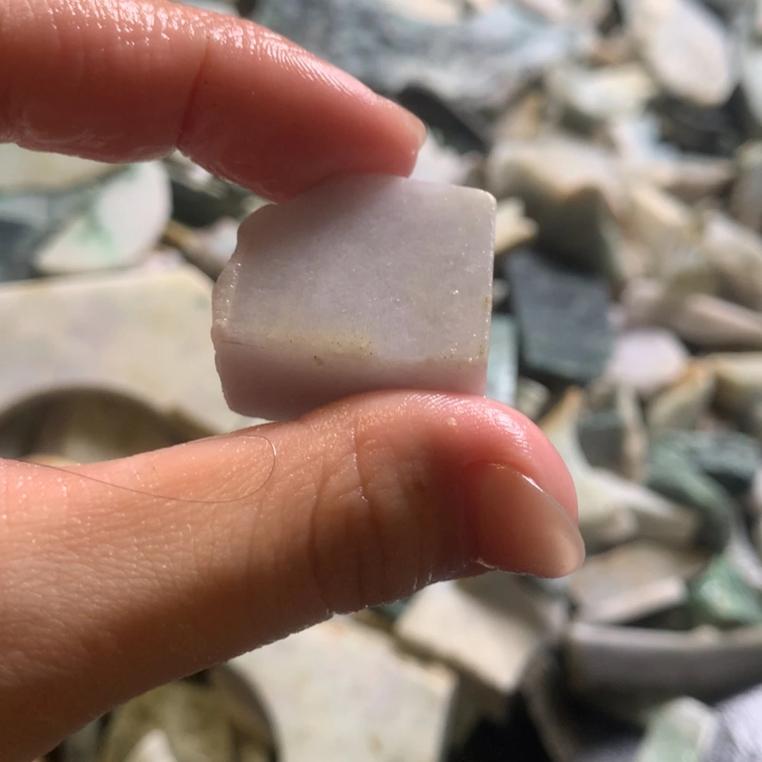 翡翠颈饰未镶嵌缅甸翡翠