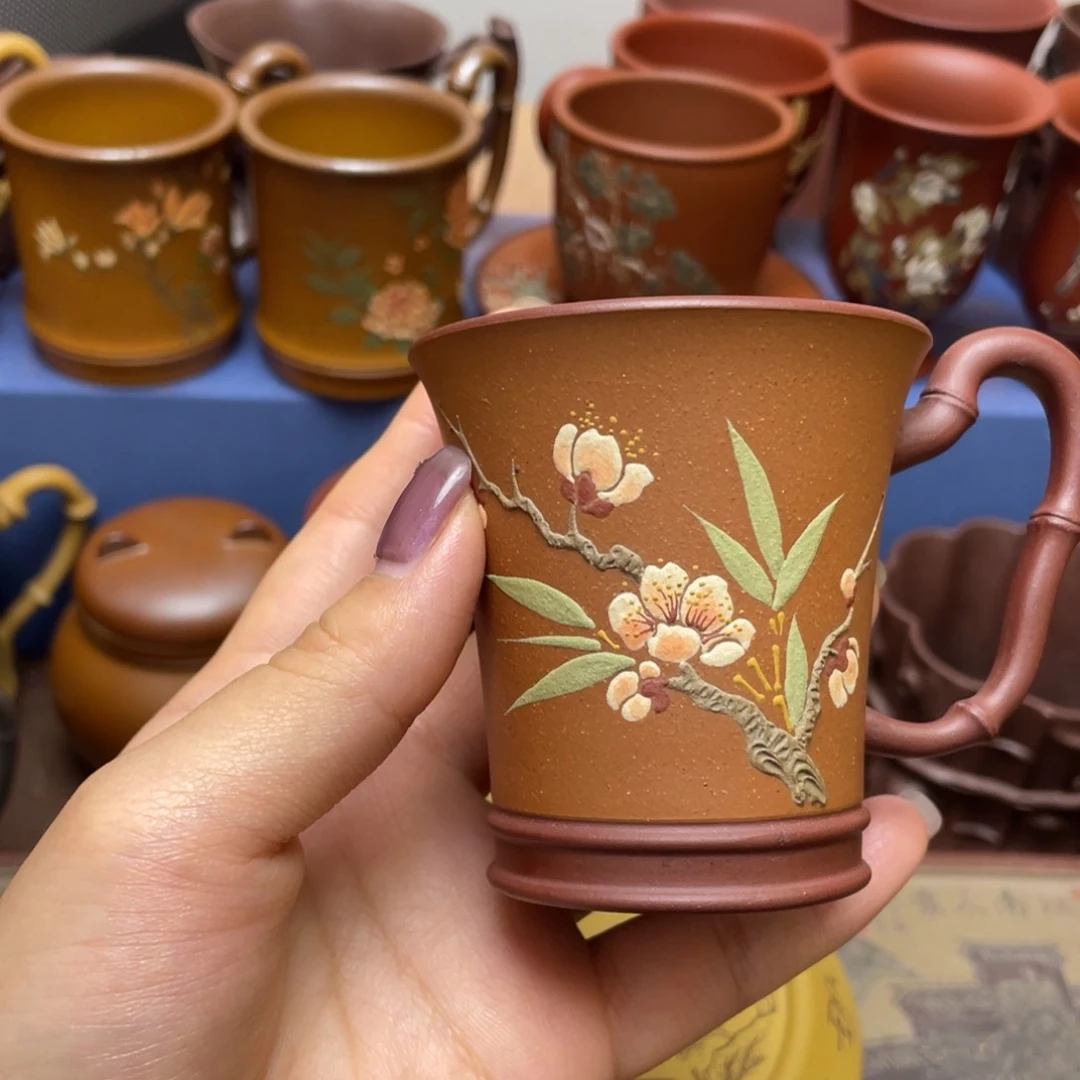 紫砂茶杯紫砂主人杯