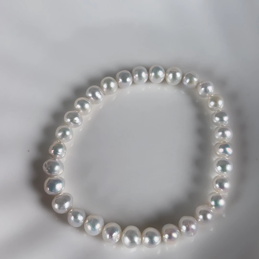 未镶嵌手绳淡水珍珠