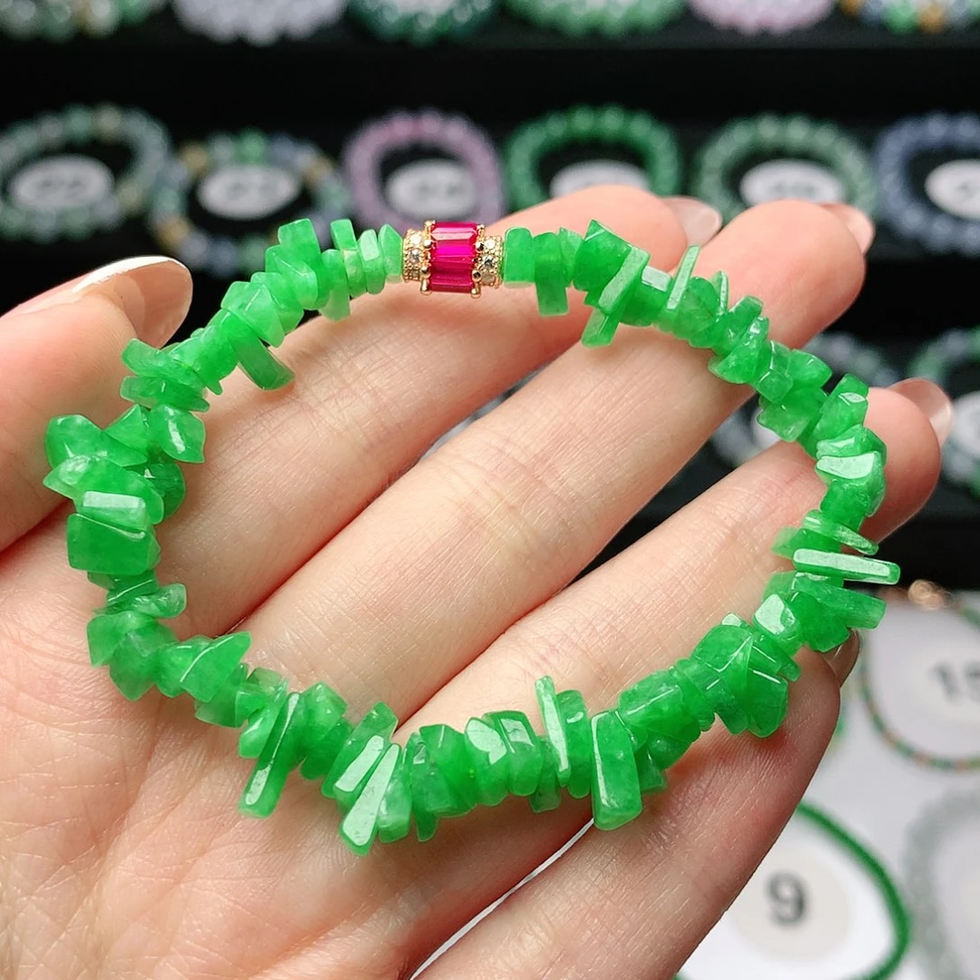 翡翠手链未镶嵌翡翠