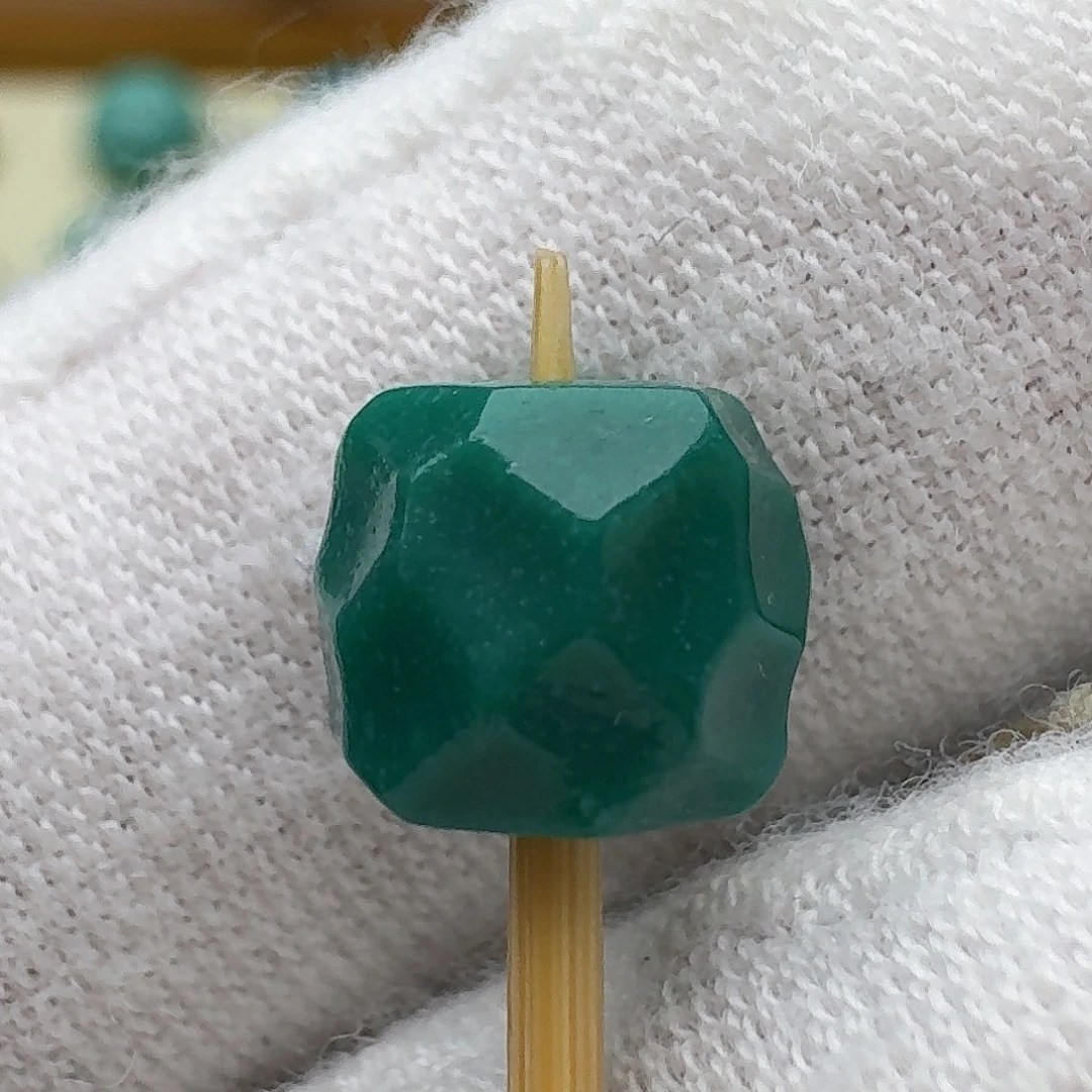 绿松石未镶嵌直切无相8