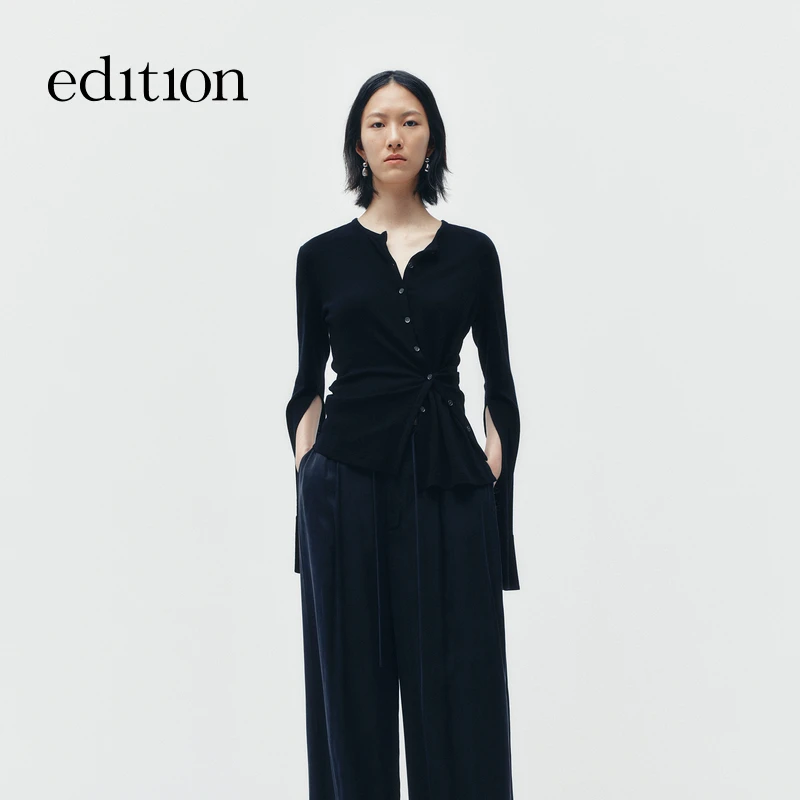 【达人专属】E+云朵系列edition高能感绵羊毛针织衫#EBD3TOP014