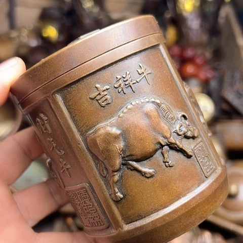 铜制文玩把玩物件
