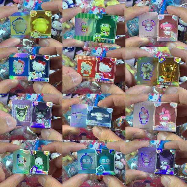 【明款直拍】正版三丽鸥米粒公仔第一弹代拆凯蒂猫迷你定制萌粒礼品