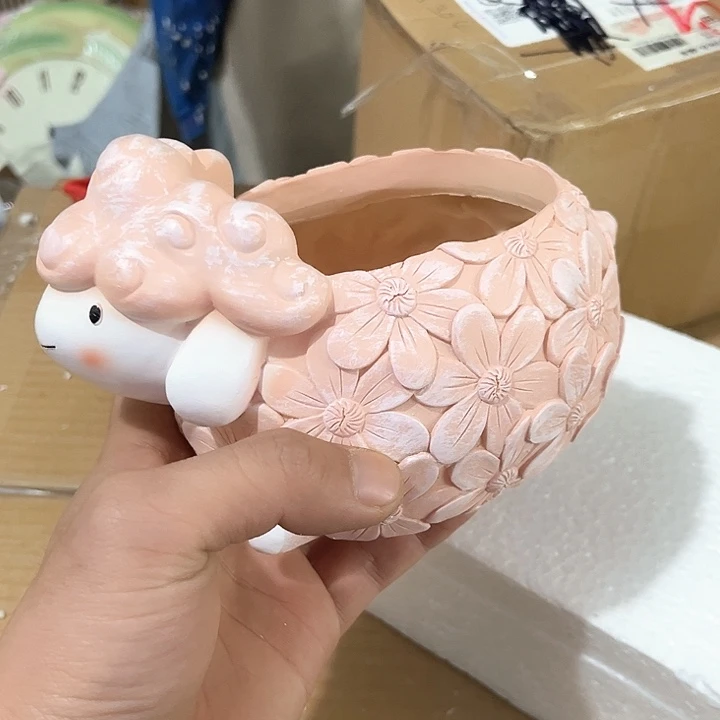 红陶树脂材质花花瓶瓶罐罐等等19