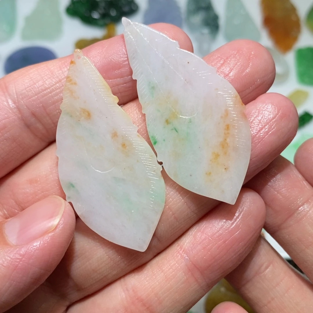 定制翡翠未镶嵌吊坠