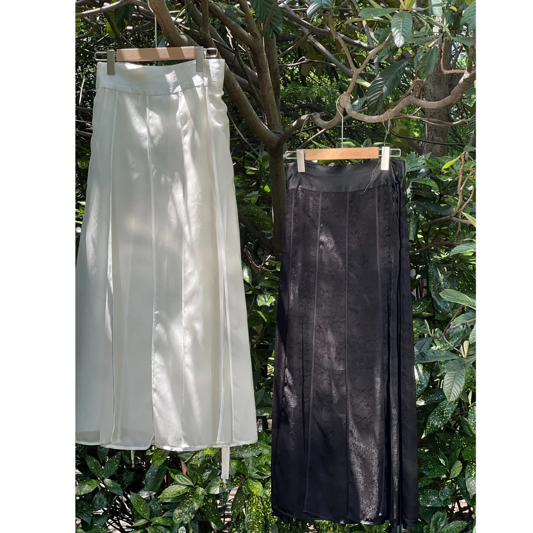 【涟漪】新中式桑蚕丝马面裙