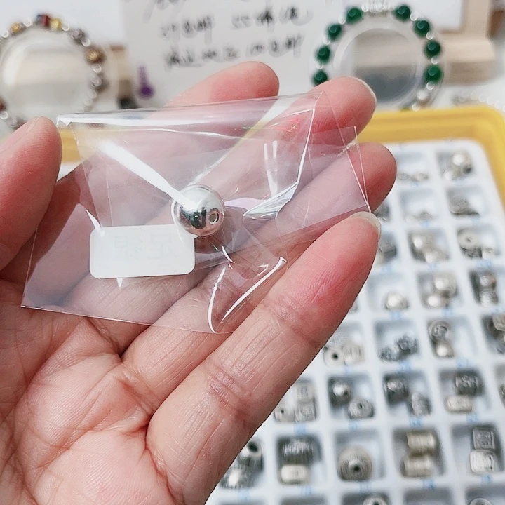 珐琅吊坠足银光珠卡10