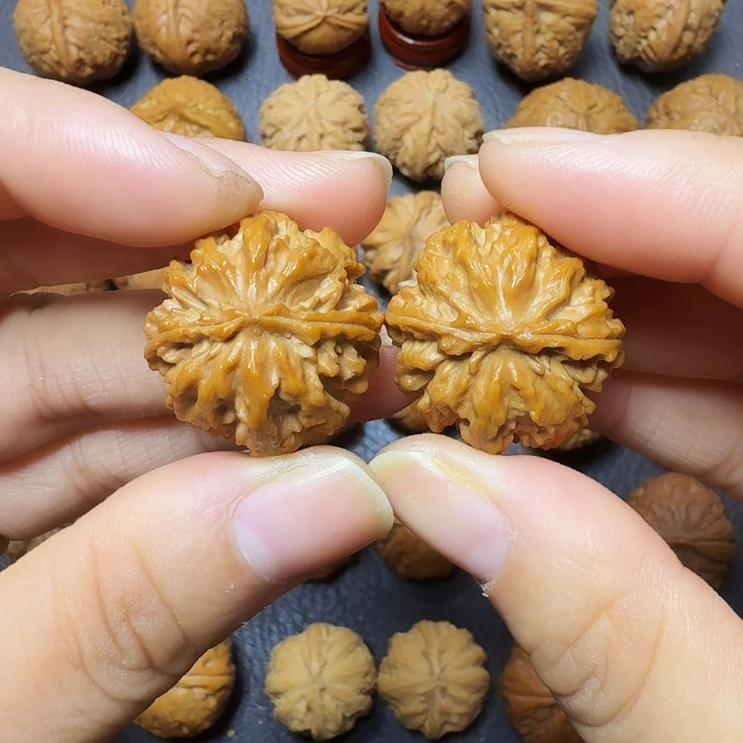 文玩核桃把件26尺小粗筋003