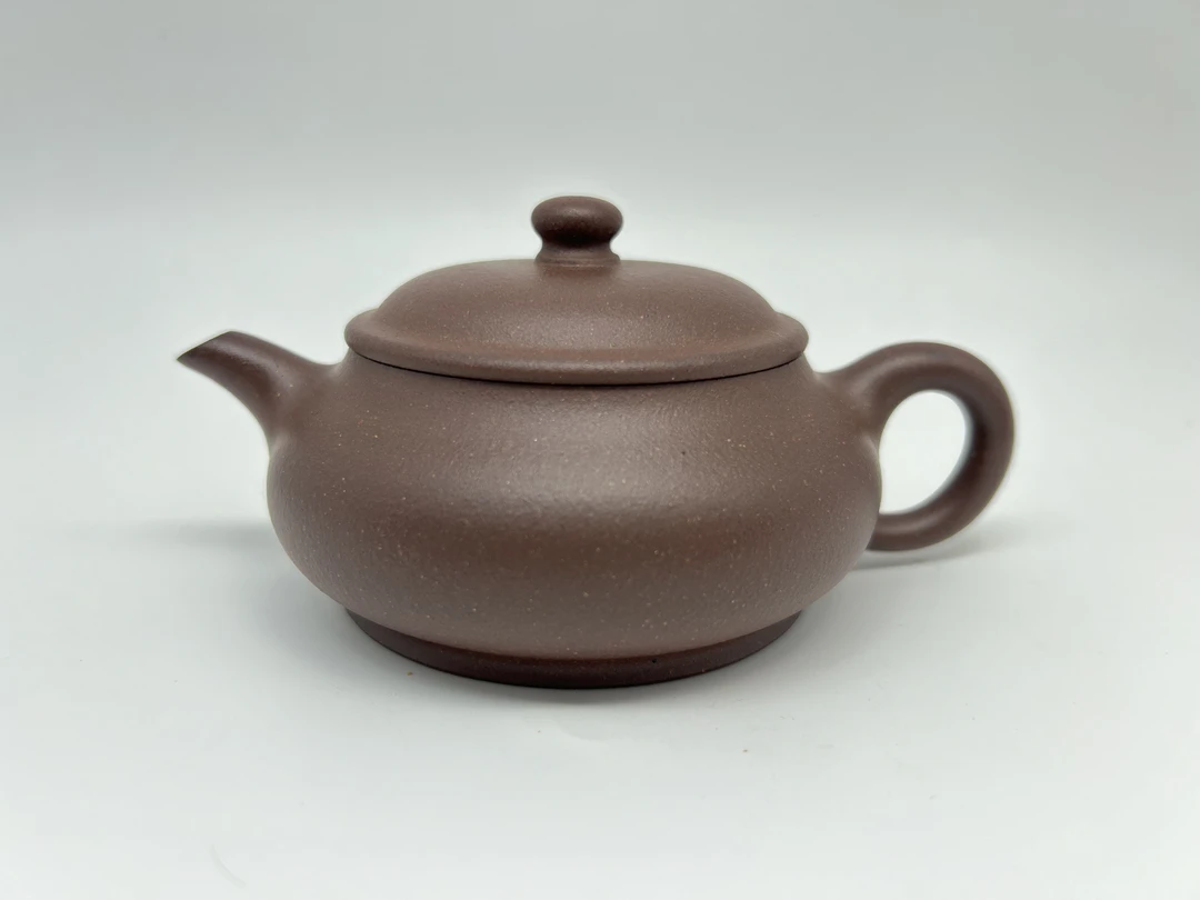 《明炉》【0添加无碳酸钡】4号井紫泥紫砂明炉手工150C