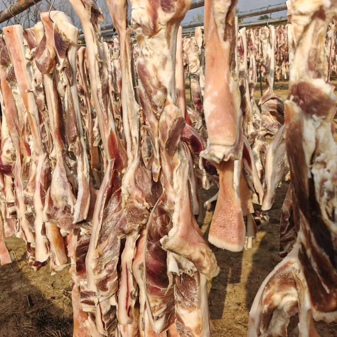 【24号试吃半斤顺丰次日达】咸猪肉腊肉辣货 咸猪肉 现腌现晒 口感很香腊肉