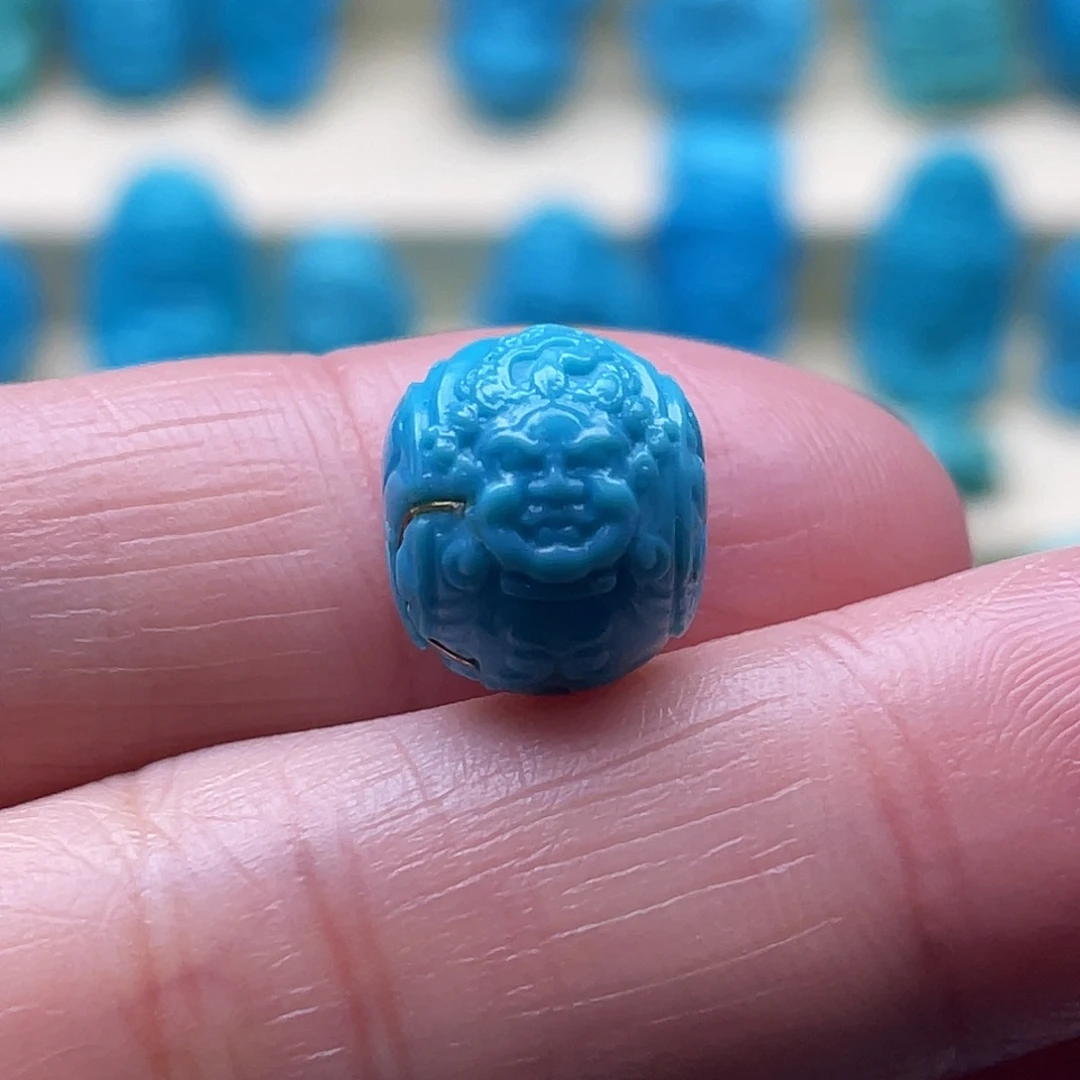 绿松石未镶嵌颈饰卡11-10