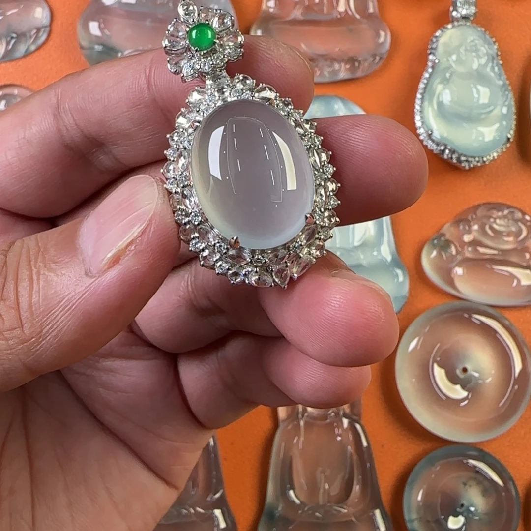 定制翡翠未镶嵌天然