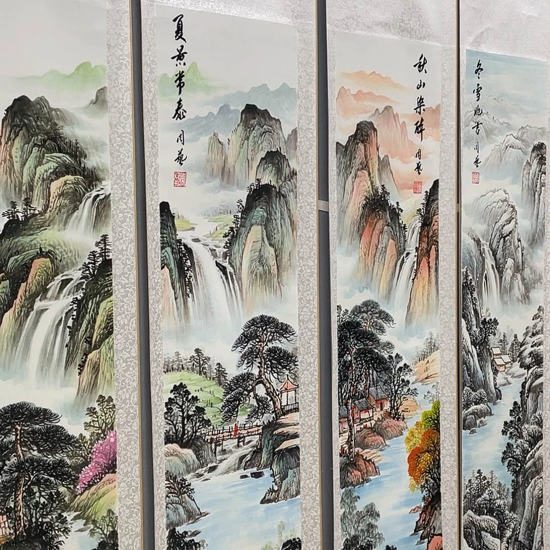 国画老师手笔手绘作品y