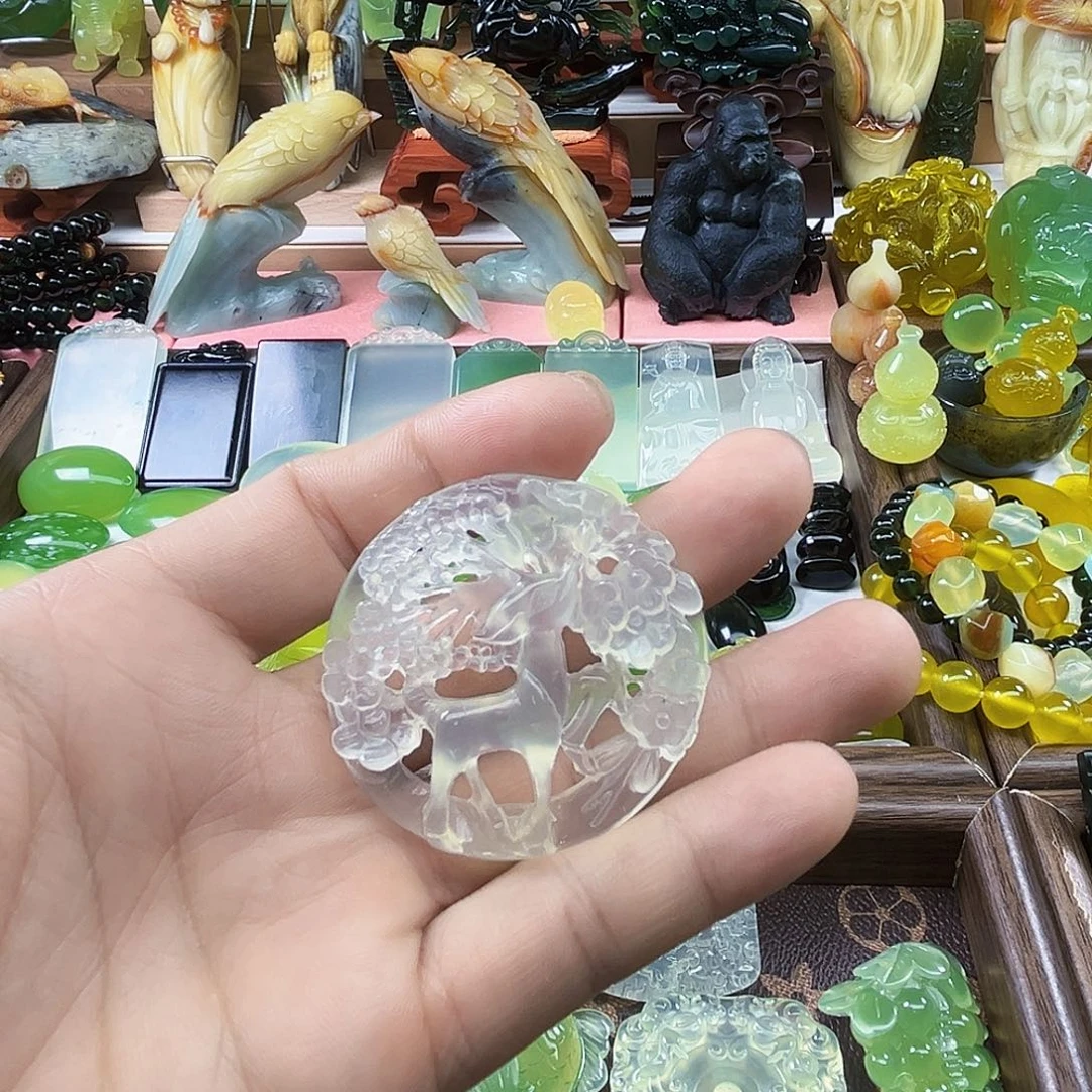 A***t岫玉未镶嵌吊坠(不含链)