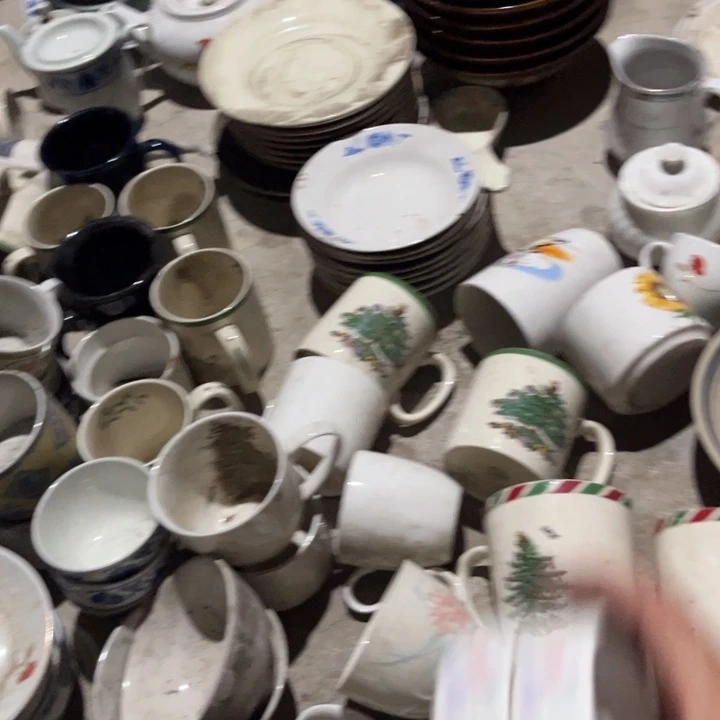 老货盘子碗啥都有