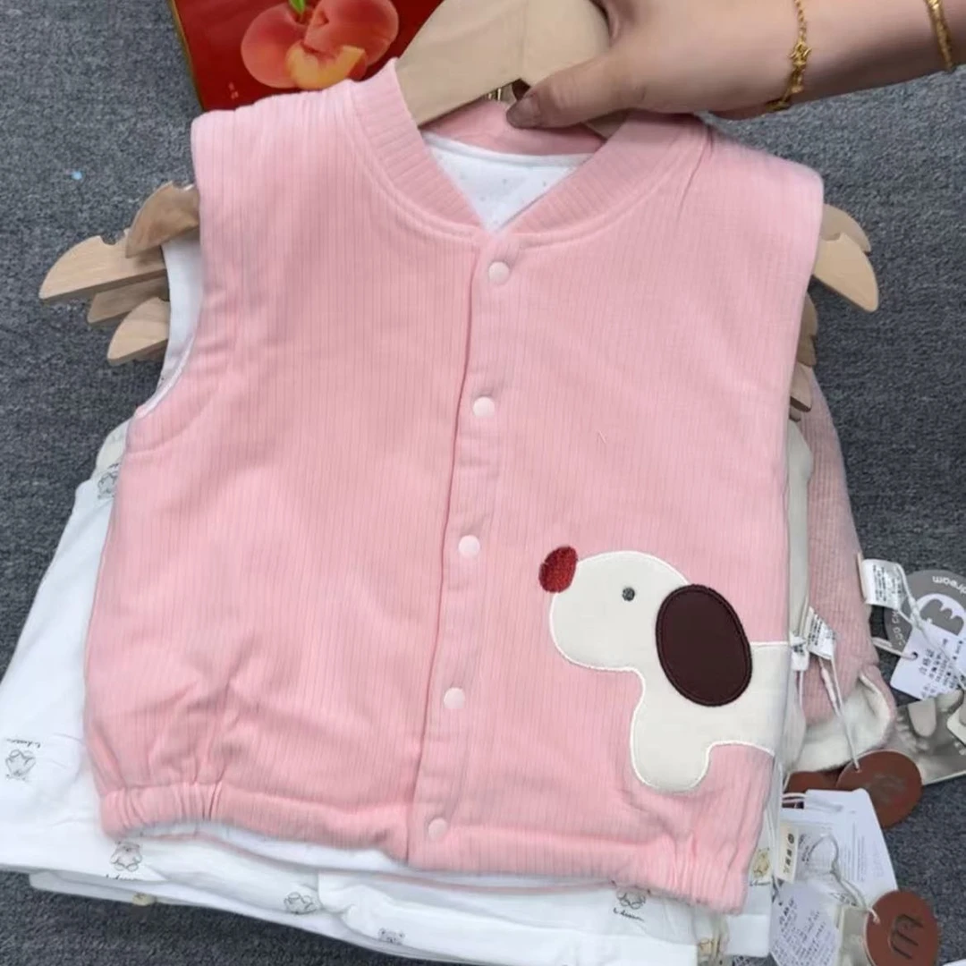 婴梦儿秋冬季宝宝马甲