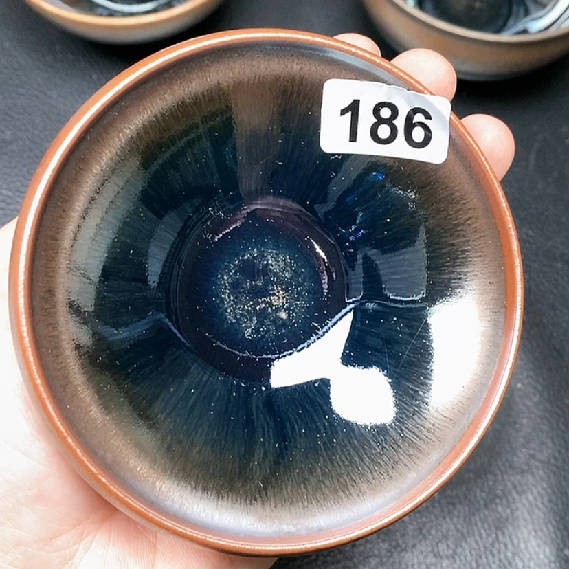 【闪购商品】茶盏全手工真建盏放漏