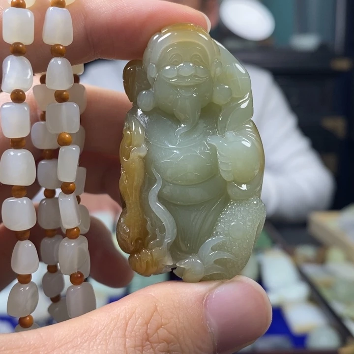 和田玉挂件未镶嵌用****0