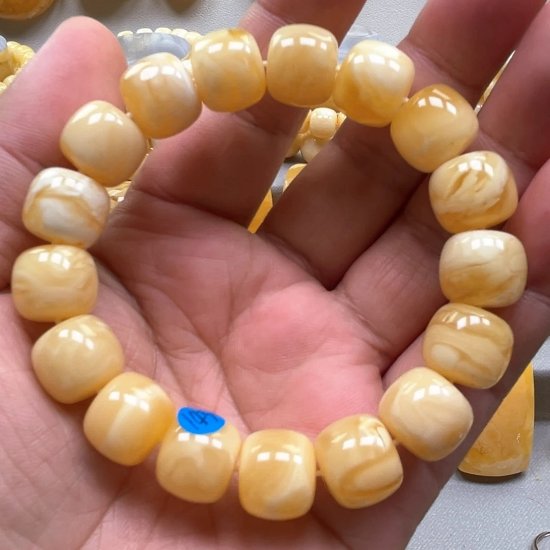 琥珀手链未镶嵌手串