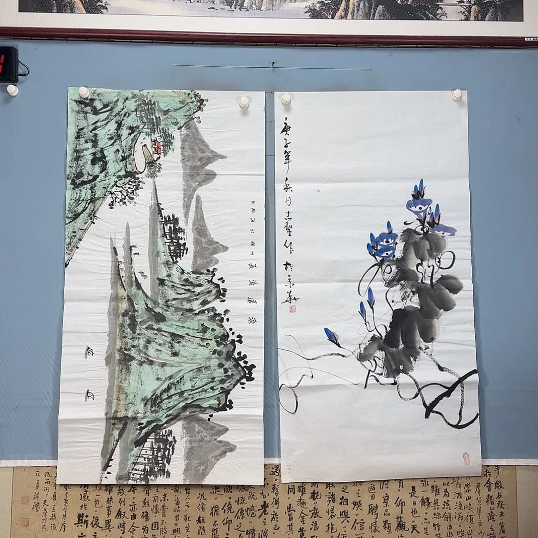 国画1591 牡丹一如您初