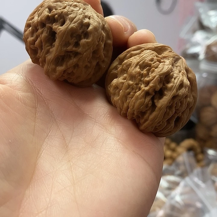 把件文玩核桃41千佛山蜡皮