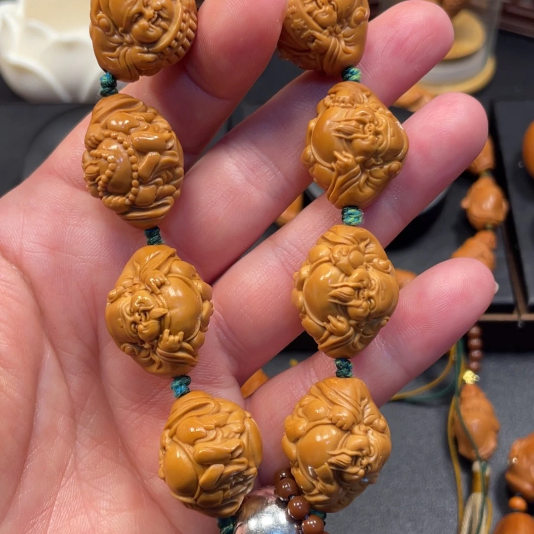 橄榄核手串/手链横财神