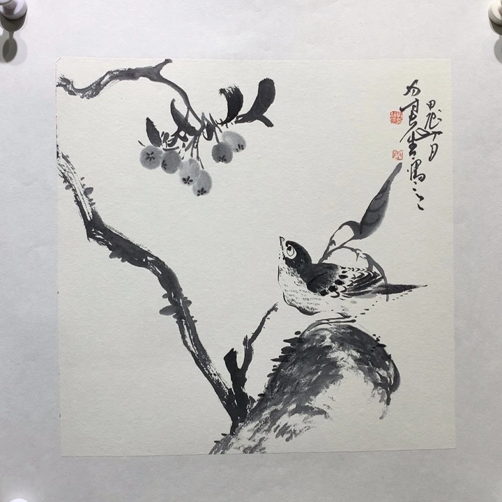 国画水墨丹青水墨