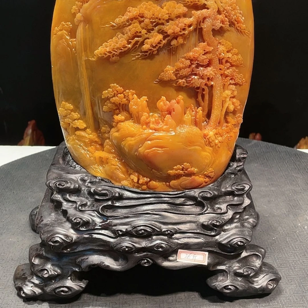 【闪购商品】寿山石五**尊山水风光