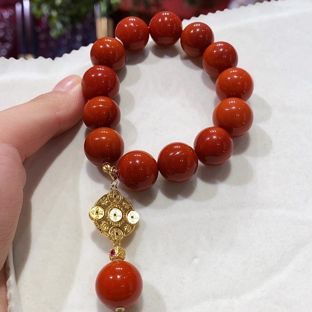 南红玛瑙未镶嵌手串