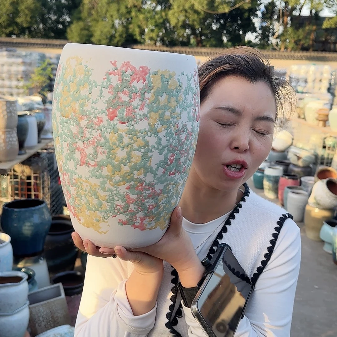 王嫂花盆1110-195高27口17