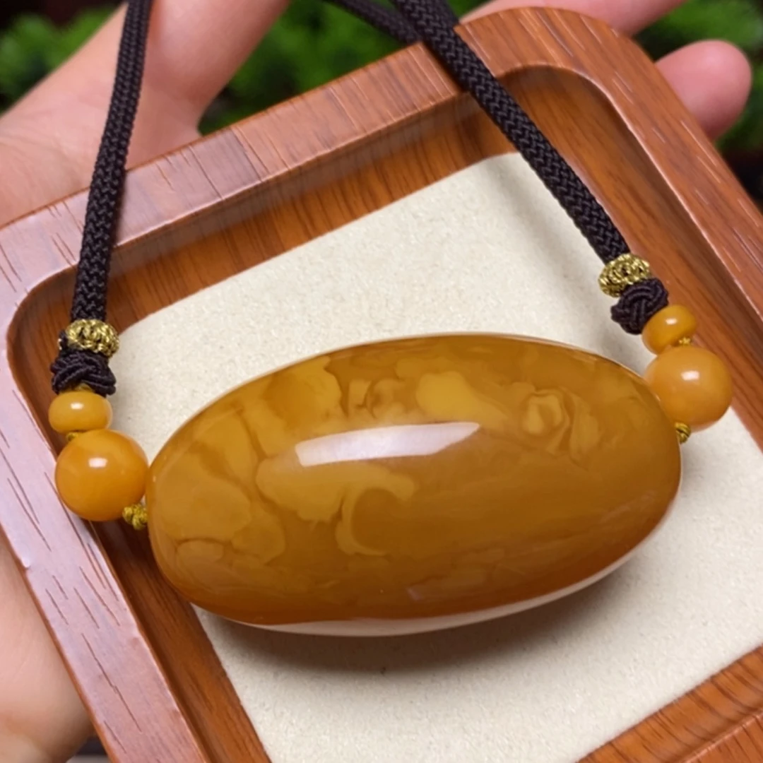 【闪购商品】蜜蜡颈饰未镶嵌项链