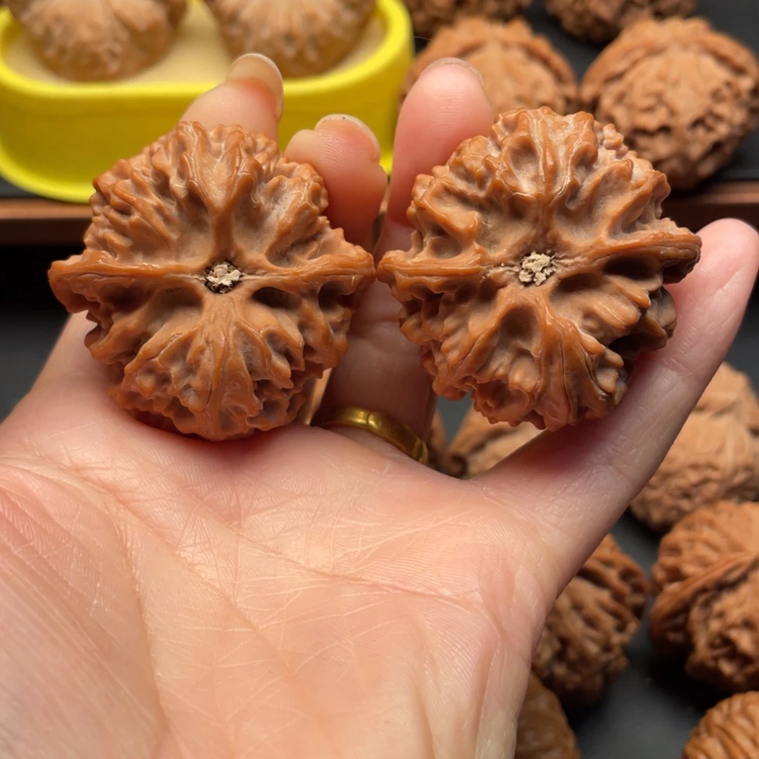 平***海文玩核桃把件苹果园42