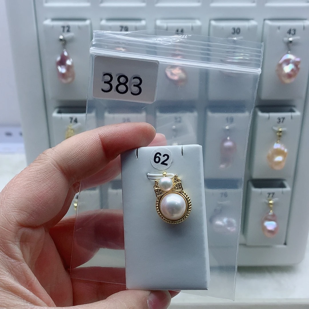 吊坠(不含链)合金淡水珍珠