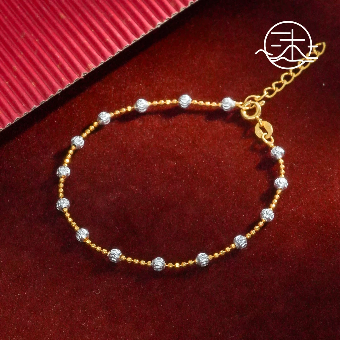 925银手链 木润【满天星】S925银ins手工满天星手链闺蜜金手链