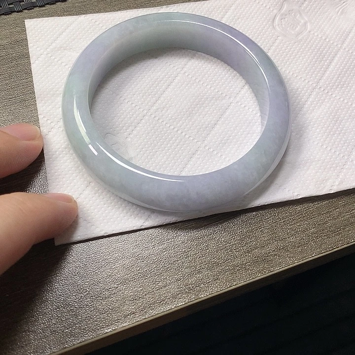 翡翠未镶嵌颈饰57.6圈