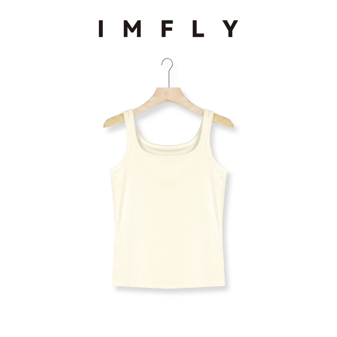 IMFLY金小金自制女装  背心DYM066春夏季百搭修身打底衫美背