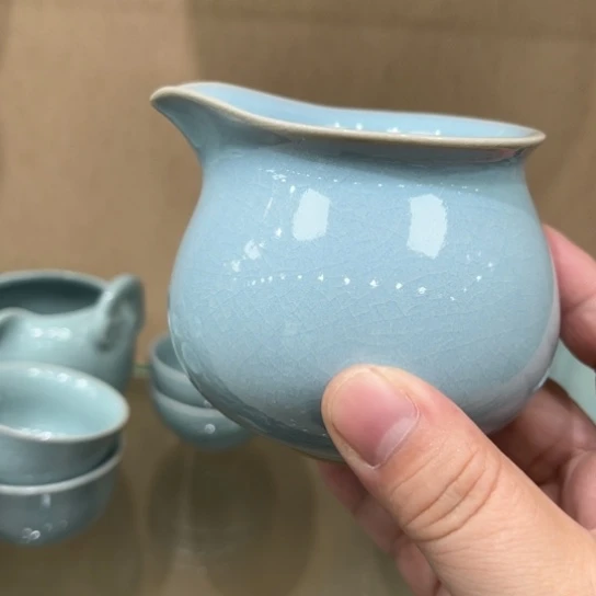 瓷片陶瓷茶具汝瓷茶具